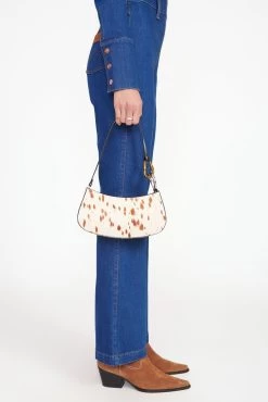 OLLIE BAG | CREAM HAIRCALF -Staud Outlet Store Wrangler 1211 web web