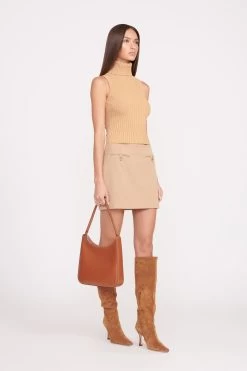 ALEC BAG | TAN -Staud Outlet Store alec bag tan 0133 web