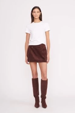 ANNETTE SKIRT | MAHOGANY