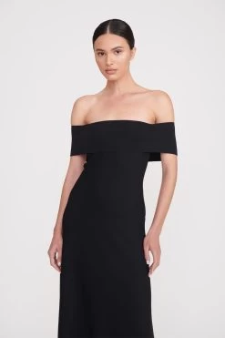 ARTISTRY DRESS | BLACK -Staud Outlet Store artistry dress black 8 04e71044 1781 4901 ab8c b17c443a3d50
