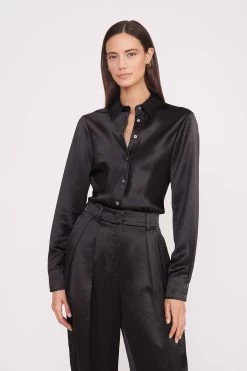 BOGART TOP | BLACK -Staud Outlet Store bogart top black 3 b2c3cf46 0bc1 45bc bd40 cc9b4f9f9022