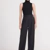 LUISA PANT | BLACK SUITING