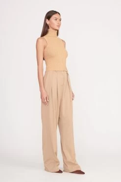 CALLUM TOP | CAMEL -Staud Outlet Store callum top camel 6 068b7ef5 2478 46db b26b 2c6e1fa7f65b