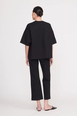 CAPSULE TOP | BLACK -Staud Outlet Store capsule top black 1 web e4ee2ea3 ac5d 4189 b49f d777202517b3