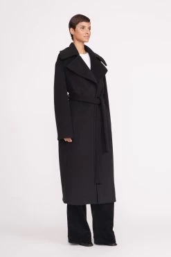 CARVER COAT | BLACK 11 CARVER COAT | BLACK -Staud Outlet Store carver coat black 4 693da1ca 60da 4e83 83c4 5dd2106eeabe