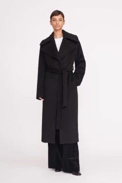 CARVER COAT | BLACK 13 CARVER COAT | BLACK -Staud Outlet Store carver coat black 5 5819fb08 a8f8 4659 8ce8 cfa806fbff9d