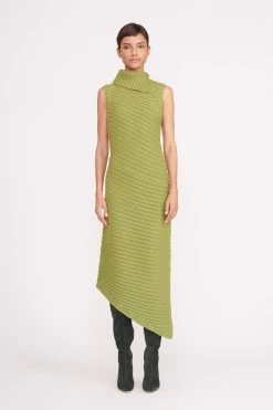 CARY DRESS | FERN 10 CARY DRESS | FERN -Staud Outlet Store cary dress fern 5 e76d2346 8644 458f 8b5f 19ec8ca2e673