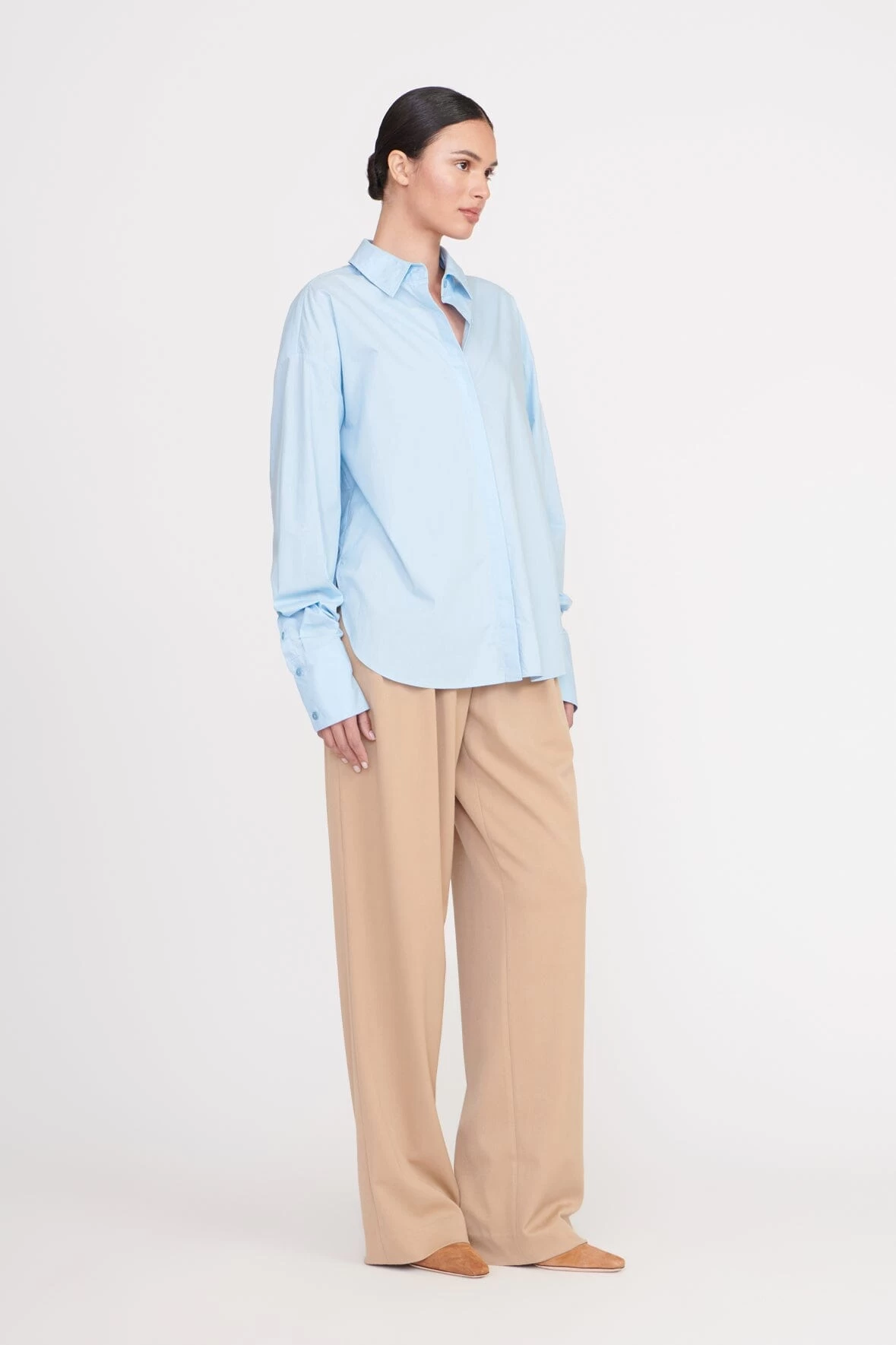 COLTON SHIRT | FRENCH BLUE 4 COLTON SHIRT | FRENCH BLUE - Image 4