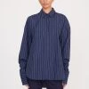 COLTON SHIRT | NAVY PINSTRIPE