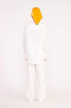 SILK SCARF | MARBLE WAVE -Staud Outlet Store colton shirt white 00557 web 1