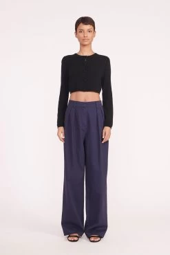 DEANNA SWEATER | BLACK -Staud Outlet Store deanna sweater black 00839 web