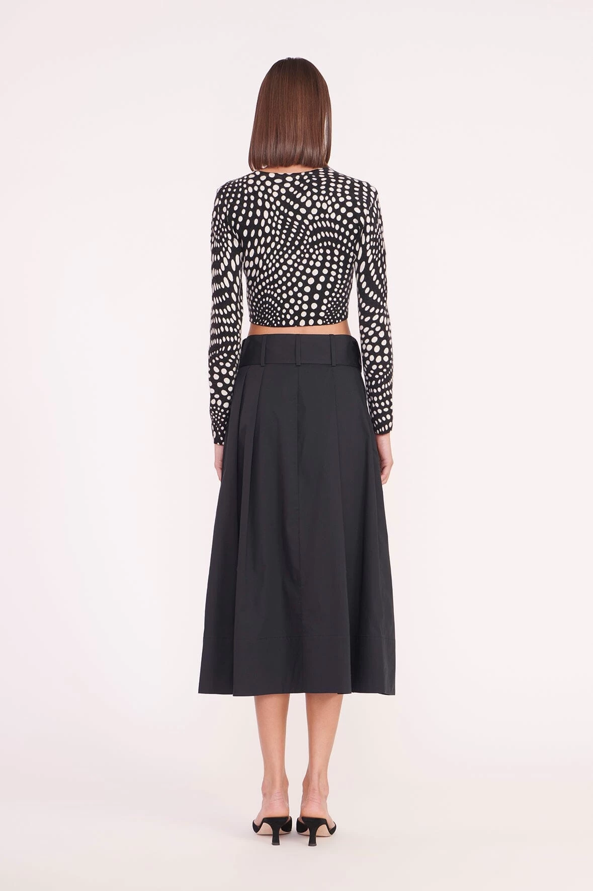 DEANNA SWEATER | BLACK WAVY DOT 5 DEANNA SWEATER | BLACK WAVY DOT - Image 5