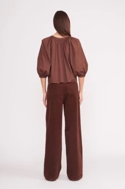 DILL TOP | MAHOGANY -Staud Outlet Store dill top mahogany 5 32151afa ab77 4193 a057 11c12dfbf5a2