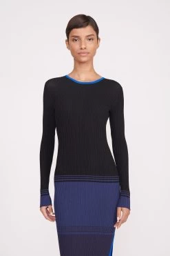 EDNA DRESS | MIDNIGHT GLACIER 10 EDNA DRESS | MIDNIGHT GLACIER -Staud Outlet Store edna dress midnight glacier 2 2fad8b02 ed6a 428c bf47 392417be3df8