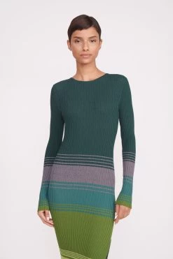 EDNA DRESS | PINE FOREST 10 EDNA DRESS | PINE FOREST -Staud Outlet Store edna dress pine forest 6 eae9d2ca c1ec 4a35 8008 97f853c47b18