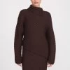 ENGRAVE SWEATER | DARK CHOCOLATE
