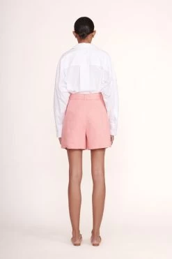ERIS SHORT | ROSEBUD -Staud Outlet Store eris short rosebud 4