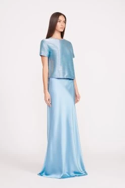 INGRID TOP | FRENCH BLUE -Staud Outlet Store fall 23 0148 web