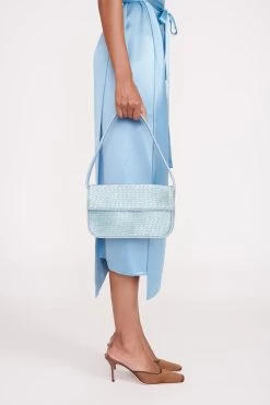 TOMMY BEADED BAG | FRENCH BLUE -Staud Outlet Store fall 23 0828 web