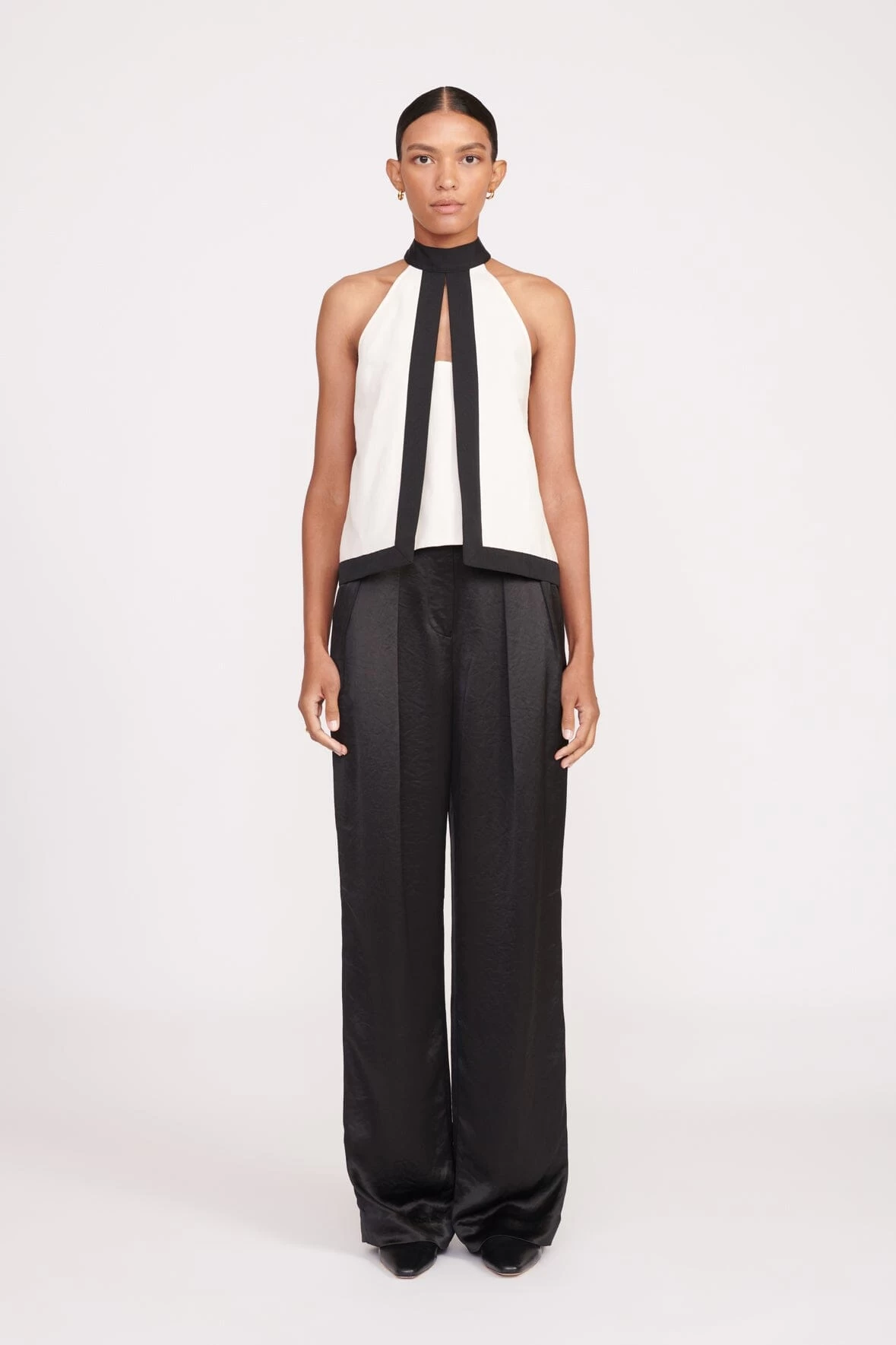 WRIGHT TOP | ECRU BLACK 2 WRIGHT TOP | ECRU BLACK - Image 2