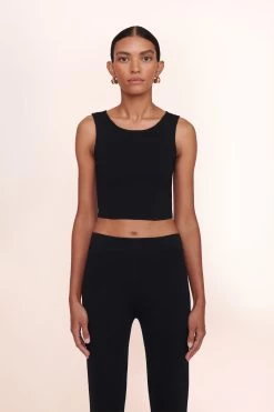 NOOR TOP | BLACK