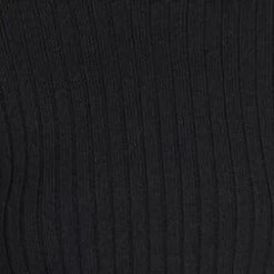 LILOU SWEATER | BLACK -Staud Outlet Store lilou top black 1