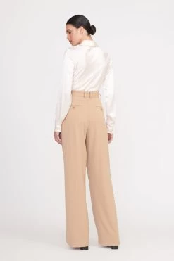 LUISA PANT | CAMEL SUITING -Staud Outlet Store luisa pant camel 9 0a0b07b9 dbbf 4d18 a1e1 854c1eb33211