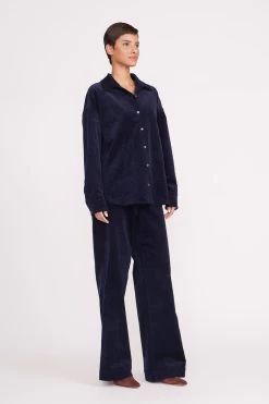 MATTHEW SHIRT | NAVY 8 MATTHEW SHIRT | NAVY -Staud Outlet Store matthew shirt navy 3 864e8f26 66be 45ae 9b4c 2cefddb97699