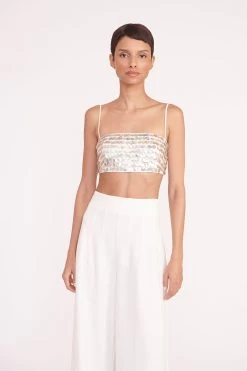 MONIQUE TOP | WHITE 11 MONIQUE TOP | WHITE -Staud Outlet Store monique top white 02146 web