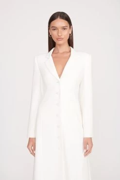 ONASSIS COAT | ECRU -Staud Outlet Store onassis coat ecru 2 40b92b1a f605 4469 bf43 cb19f4a2e251