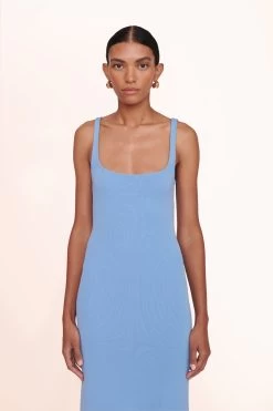 PAITYN DRESS | MIST 8 PAITYN DRESS | MIST -Staud Outlet Store paityn dress mist 00959 web
