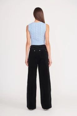 PINGO SWEATER | FRENCH BLUE -Staud Outlet Store pingo sweater french blue 5 06910241 1f18 471a b6fe c96607664b56