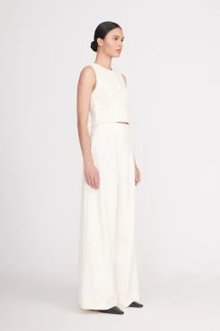 PINGO SWEATER | IVORY -Staud Outlet Store pingo sweater ivory 3 3def0825 65b1 4ad1 9f30 9f90b379c2e7