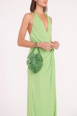 PALM BAG | LEAF -Staud Outlet Store reagan dress kiwi 02786 web