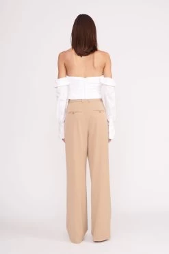 SEDGWICK TOP | WHITE -Staud Outlet Store sedgwick top white 4 6a975b38 4b25 447f 923d 0d7eac4e5d99