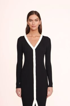 SHOKO SWEATER | BLACK -Staud Outlet Store shoko sweater black 1