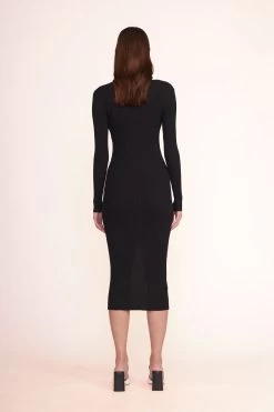 SHOKO SWEATER | BLACK -Staud Outlet Store shoko sweater black 4