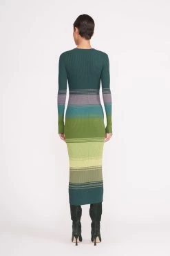 SHOKO SWEATER | PINE FOREST -Staud Outlet Store shoko sweater pine forest 2 ec2efce1 0d02 454f ae71 7be7952e0fe9