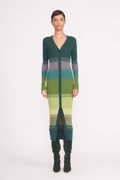 SHOKO SWEATER | PINE FOREST -Staud Outlet Store shoko sweater pine forest 5 80d9d045 7cb7 4a68 a87e d45d01064423