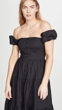 STAUD Elio Dress -Staud Outlet Store staud306201071c q4 2 0. UX357 QL90