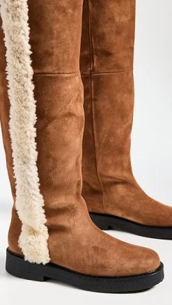 STAUD Rowan Over The Knee Shearling Boots -Staud Outlet Store staud3129210681 1670343805977 2 0. UX357 QL90