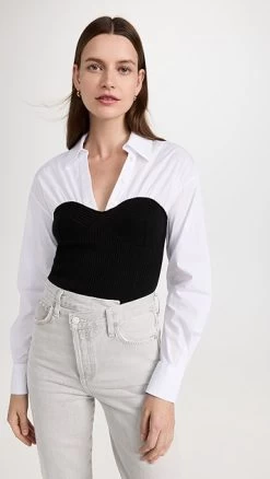 STAUD Hazel Top 13 STAUD Hazel Top -Staud Outlet Store staud313061c683 1657912880219 2 0. UX357 QL90