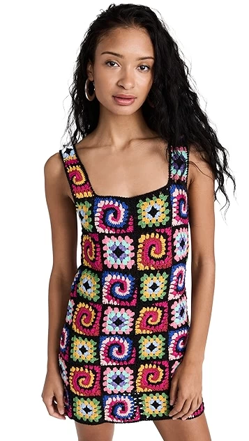 STAUD Psychedelic Dress 7 STAUD Psychedelic Dress - Image 7