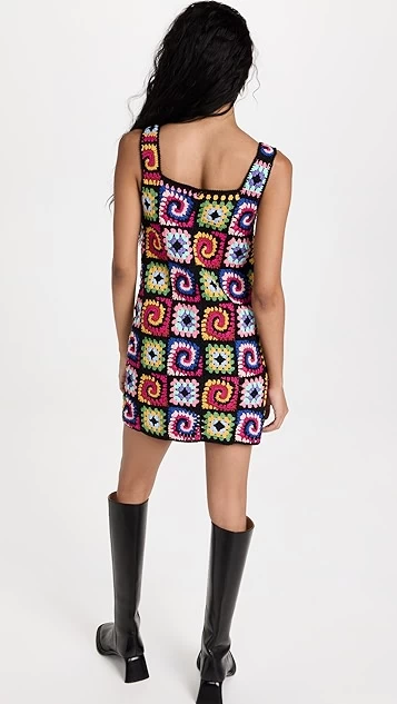 STAUD Psychedelic Dress 2 STAUD Psychedelic Dress - Image 2