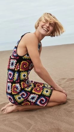 STAUD Psychedelic Dress 10 STAUD Psychedelic Dress -Staud Outlet Store staud3142063627 1672157812350 2 0. UX357 QL90