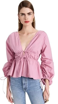 STAUD Shelby Top 12 STAUD Shelby Top -Staud Outlet Store staud3142213247 1671556130853 2 0. UX357 QL90