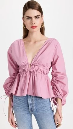 STAUD Shelby Top 13 STAUD Shelby Top -Staud Outlet Store staud3142213247 1671556130854 2 0. UX357 QL90