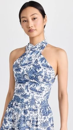 STAUD Smocked Kai Top