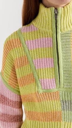 STAUD Cropped Hampton Sweater -Staud Outlet Store staud314851f6d4 1676313314175 2 0. UX357 QL90