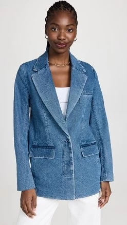 STAUD Maxwell Blazer 13 STAUD Maxwell Blazer -Staud Outlet Store staud3148812004 1677619725353 2 0. UX357 QL90